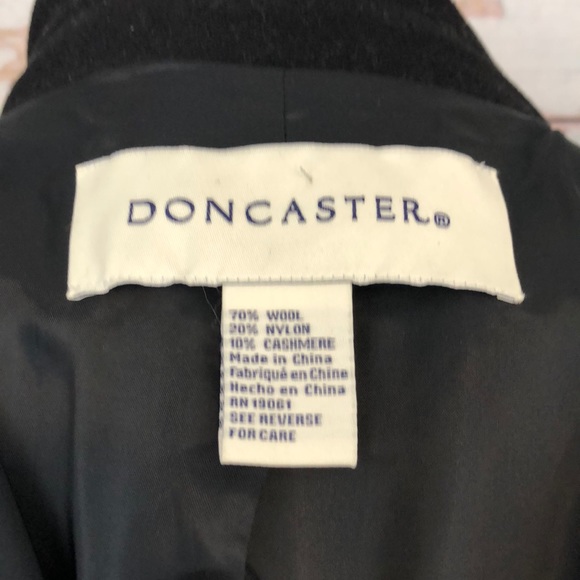 NEW Doncaster Black Felted Wool Jacket - Picture 7 of 7